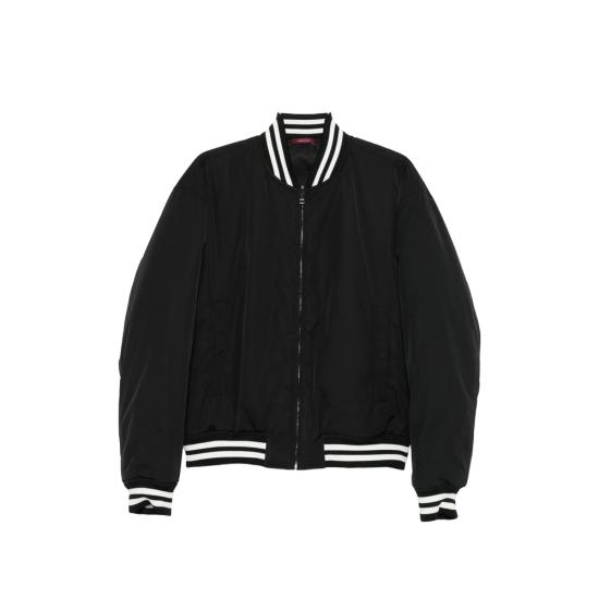 26SS 구찌 리버서블 나일론 트윌 지퍼 재킷 851254 ZAT3D 1000 BLACK