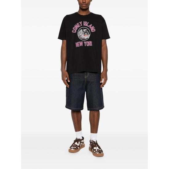 26SS 와일드 동키 반팔 티셔츠 WDCO 153 BLACK - WILD DONKEY