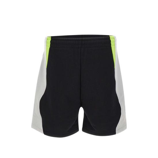 26SS 카사블랑카 숏팬츠 SS26 JTR 346 01 BKGRL BLACK GREY - CASABLANCA