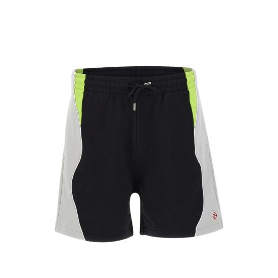 26SS 카사블랑카 숏팬츠 SS26 JTR 346 01 BKGRL BLACK GREY