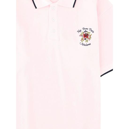 26SS 드롤드무슈 폴로 티셔츠 J PL161 CO264 LIPIN PINK - DROLE DE MONSIEUR