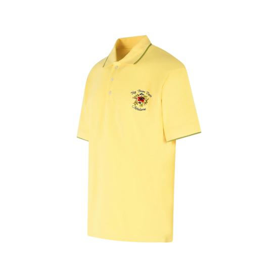 26SS 드롤드무슈 폴로 티셔츠 J PL161 CO264 LIYEL YELLOW - DROLE DE MONSIEUR