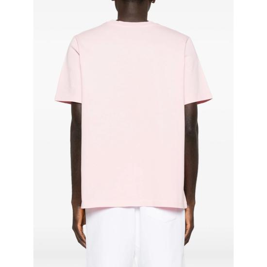 26SS 카사블랑카 반팔 티셔츠 SP26 JTS 001 03 GLASS PINK - CASABLANCA