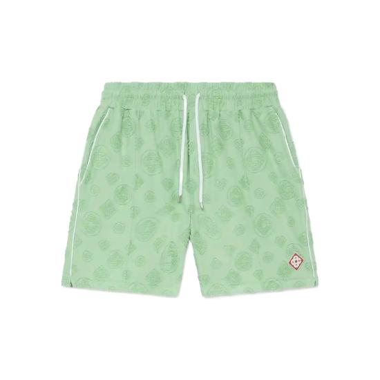 26SS 카사블랑카 숏팬츠 SP26 JTR 271 01 GREEN