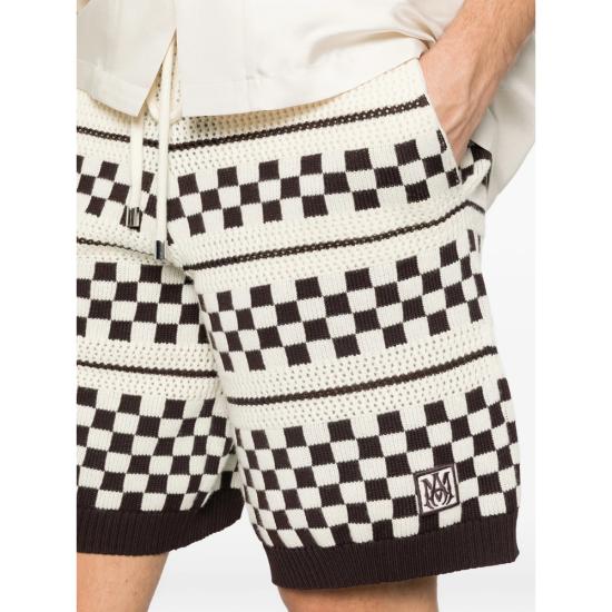 26SS 아미리 숏팬츠 AMBMSO1057 ALABA NEUTRALS BROWN - AMIRI