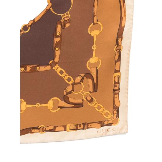 26SS 구찌 머플러/스카프 847673 3G001 2565 BROWN NEUTRALS - GUCCI