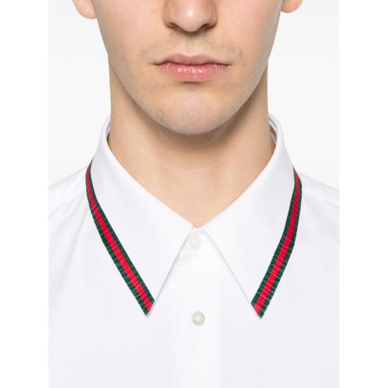 26SS 구찌 긴팔 셔츠 814560 Z7AVS 9000 WHITE - GUCCI