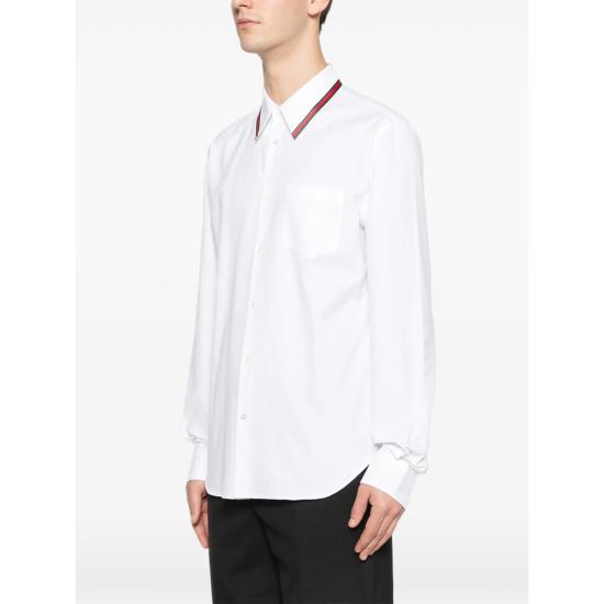 26SS 구찌 긴팔 셔츠 814560 Z7AVS 9000 WHITE - GUCCI