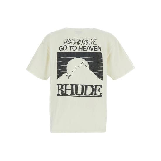 26SS 루드 반팔 티셔츠 RHPS26TT07012 3166 WHITE - RHUDE