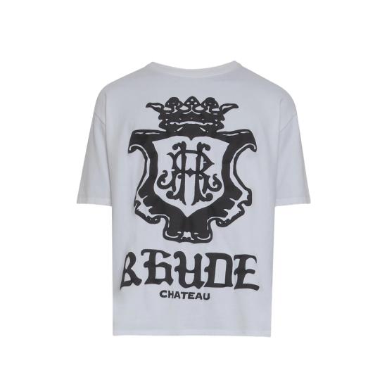26SS 루드 반팔 티셔츠 RHPS26TT08012 6007 WHITE - RHUDE