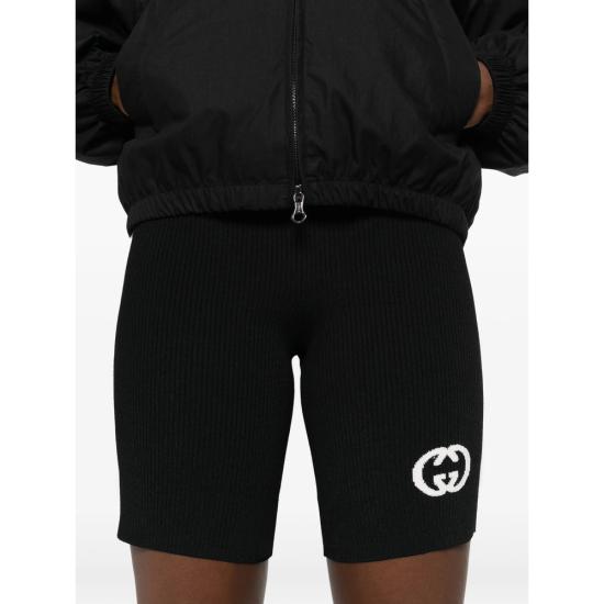 26SS 구찌 숏팬츠 856211 XKFCZ 1214 BLACK - GUCCI