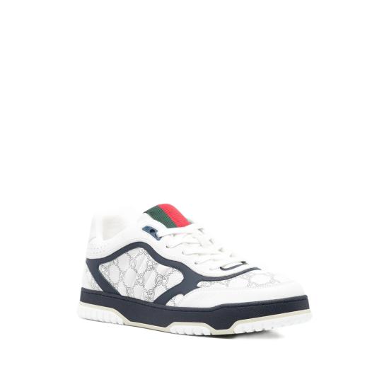 26SS 구찌 리웹 스니커즈 850193 AAFOO 9071 WHITE BLUE - GUCCI