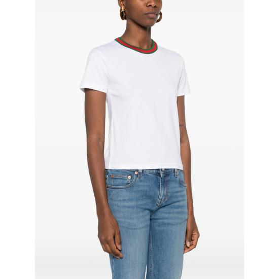 26SS 구찌 코튼 저지 티셔츠 819551 XJHJA 9692 WHITE - GUCCI