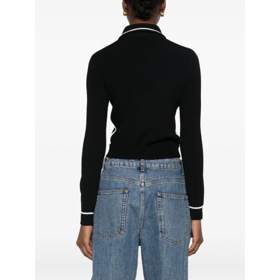 26SS 구찌 가디건 856220 XKFCZ 1214 BLACK - GUCCI