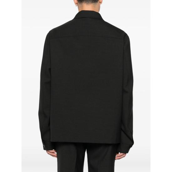 26SS 구찌 셀비지 디테일 울 재킷 853006 ZAS68 1076 GREY - GUCCI