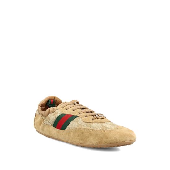 26SS 구찌 쉬프트 스니커즈 857963 AAF10 9845 NEUTRALS GREEN - GUCCI