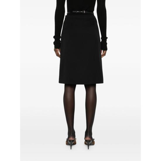 26SS 구찌 스커트 842925 ZAOKF 1000 BLACK - GUCCI