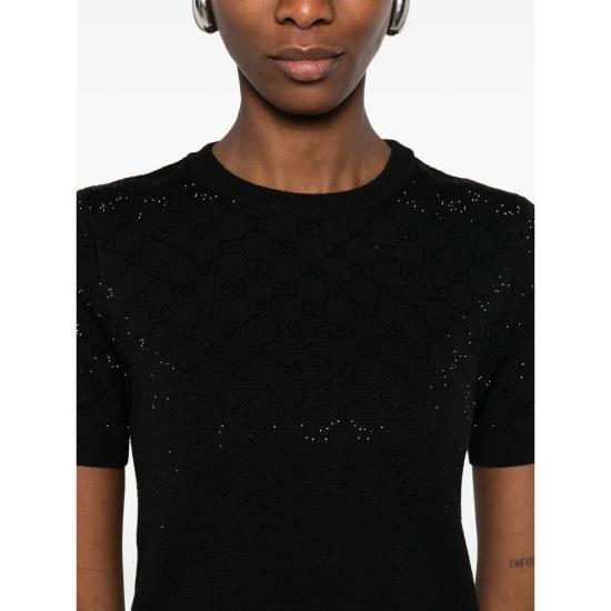 26SS 구찌 원피스 852066 XKFB3 1043 BLACK - GUCCI