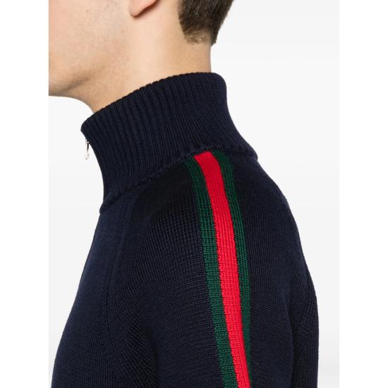 26SS 구찌 가디건 851725 XKFBD 4795 BLUE - GUCCI