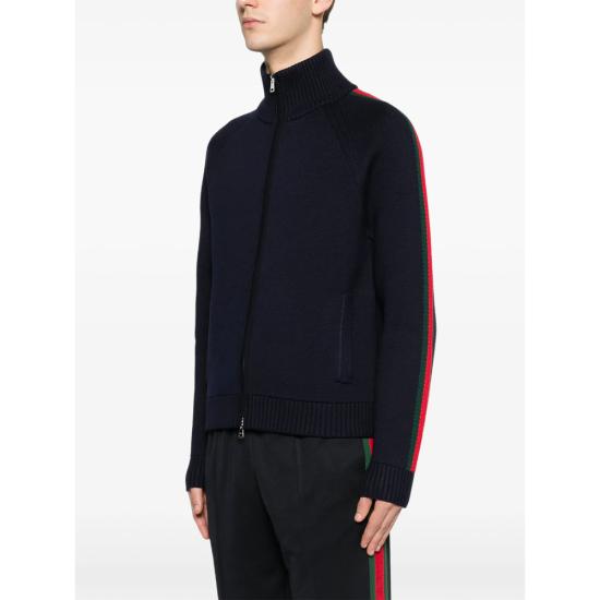 26SS 구찌 가디건 851725 XKFBD 4795 BLUE - GUCCI