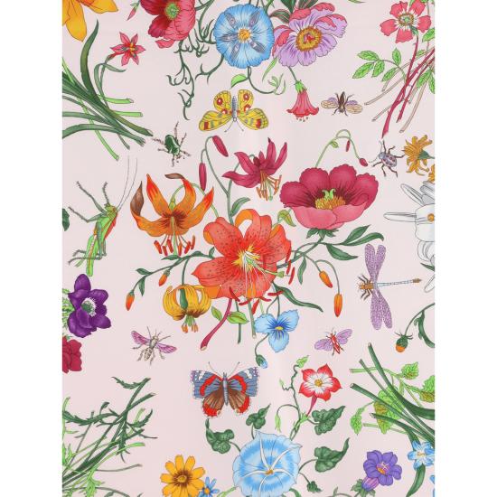 26SS 구찌 프린티드 실크 트윌 까레 823486 3G001 5872 PINK - GUCCI