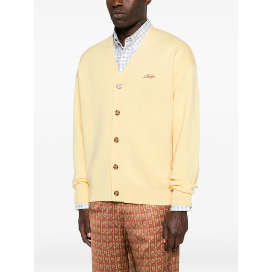 26SS 드롤드무슈 가디건 J CA123 WO007 LIYEL YELLOW - DROLE DE MONSIEUR