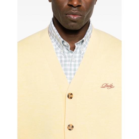 26SS 드롤드무슈 가디건 J CA123 WO007 LIYEL YELLOW - DROLE DE MONSIEUR