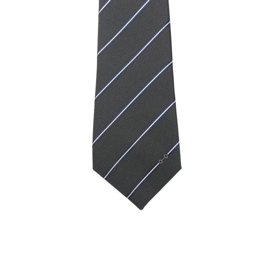 26SS 구찌 넥타이 853373 4E009 1168 GREY WHITE - GUCCI