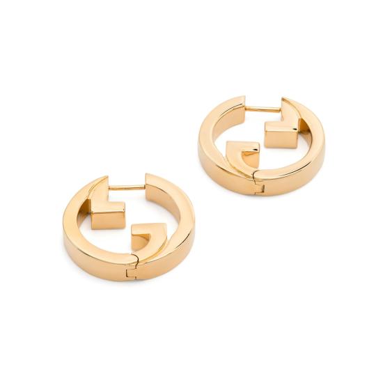 26SS 구찌 후프 귀걸이 774534 I4600 8005 GOLD - GUCCI