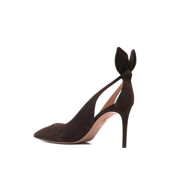 26FW 아쿠아주라 힐/펌프스 DENMIDP0 SUE ESP ESPRE BROWN - AQUAZZURA