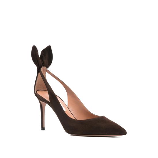 26FW 아쿠아주라 힐/펌프스 DENMIDP0 SUE ESP ESPRE BROWN - AQUAZZURA