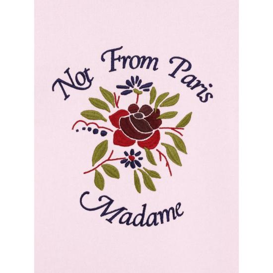 26SS 드롤드무슈 후드 티셔츠 J HO169 CO127 LIPIN PINK - DROLE DE MONSIEUR