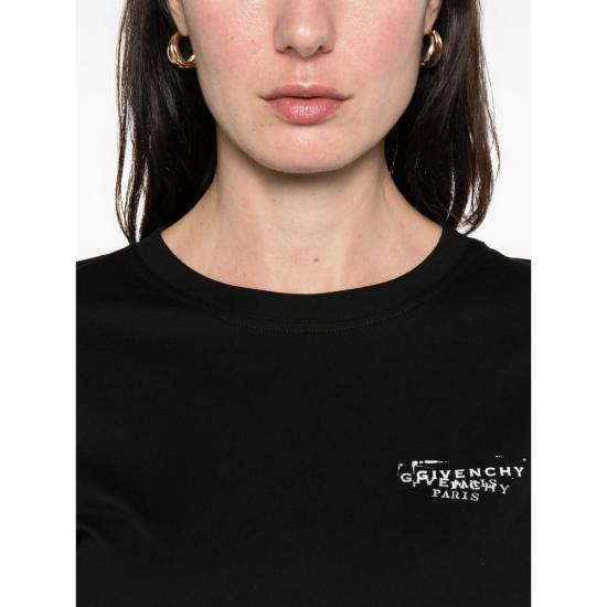 26SS 지방시 탑 BW70FJP7A7 001 BLACK - GIVENCHY