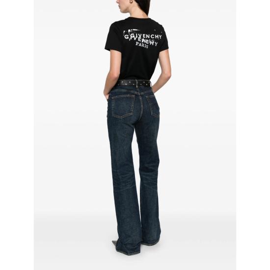 26SS 지방시 탑 BW70FJP7A7 001 BLACK - GIVENCHY