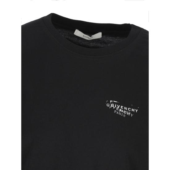 26FW 지방시 반팔 티셔츠 BW70FJP7A7 001 BLACK - GIVENCHY