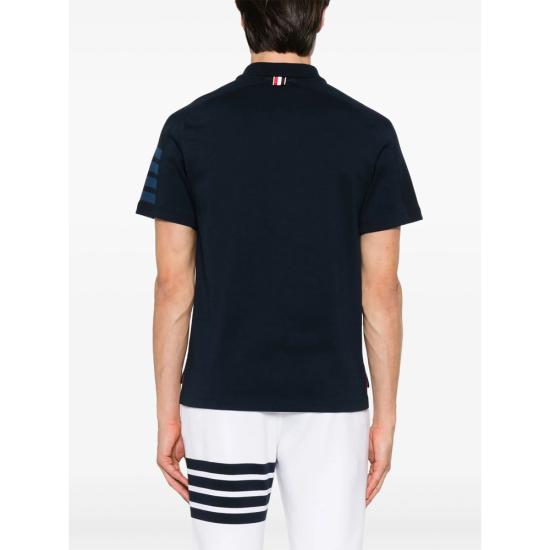 26SS 톰브라운 폴로 티셔츠 MJP192B 07323 415 BLUE - THOM BROWNE