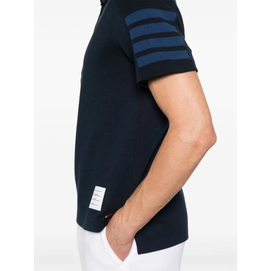 26SS 톰브라운 폴로 티셔츠 MJP192B 07323 415 BLUE - THOM BROWNE