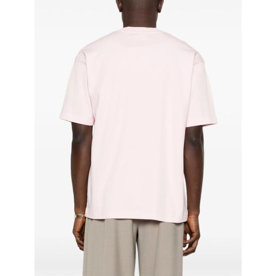 26SS 드롤드무슈 반팔 티셔츠 J TS292 CO002 LIPIN PINK - DROLE DE MONSIEUR