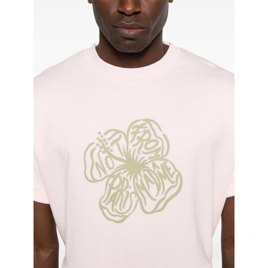 26SS 드롤드무슈 반팔 티셔츠 J TS292 CO002 LIPIN PINK - DROLE DE MONSIEUR