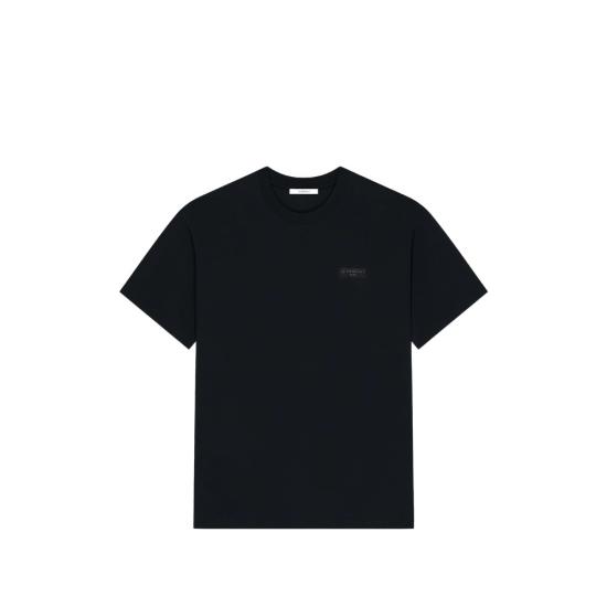 26FW 지방시 반팔 티셔츠 BM71NK3YSJ 001 BLACK