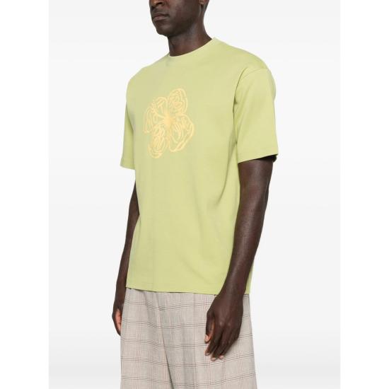 26SS 드롤드무슈 반팔 티셔츠 J TS292 CO002 LIOLI GREEN - DROLE DE MONSIEUR
