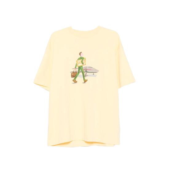 26SS 드롤드무슈 반팔 티셔츠 J TS290 CO002 LIYEL YELLOW