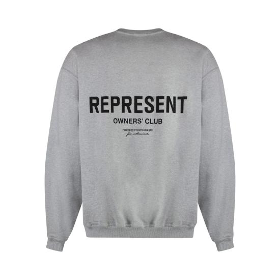 26SS 리프레젠트 스웨터 OCM41115 158 ASGRE GREY - REPRESENT