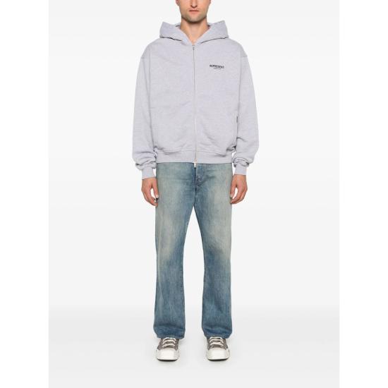 26SS 리프레젠트 후드 티셔츠 OCM41122 158 ASGRE - REPRESENT