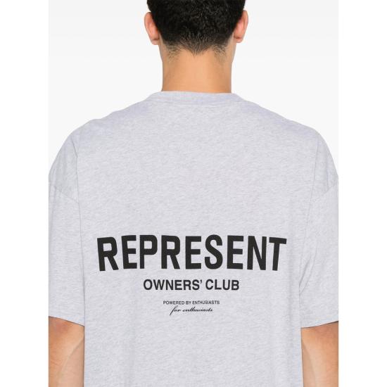 26SS 리프레젠트 반팔 티셔츠 OCM41114 158 ASGRE GREY - REPRESENT