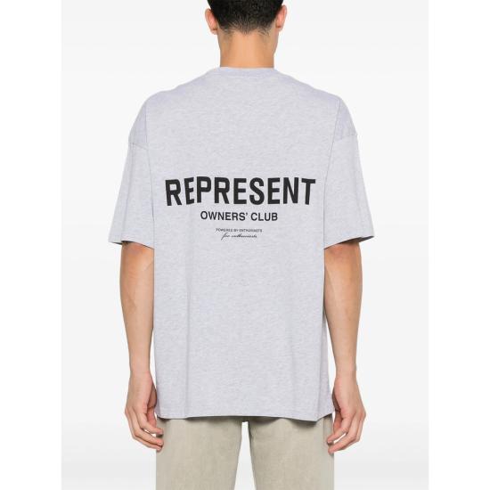 26SS 리프레젠트 반팔 티셔츠 OCM41114 158 ASGRE GREY - REPRESENT