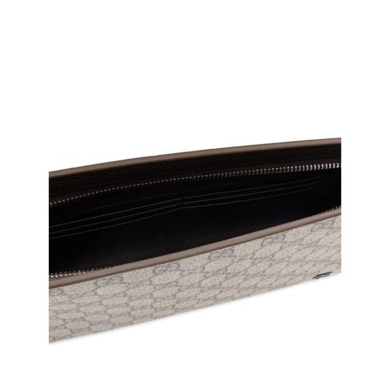 26SS 구찌 바이컬러 올오버 GG 파우치 768255 FACQC 9773 NEUTRALS BROWN - GUCCI