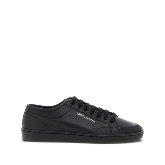 26FW 생로랑 GYM 짐 스무스 레더 스니커즈 820087 00N00 1000 BLACK