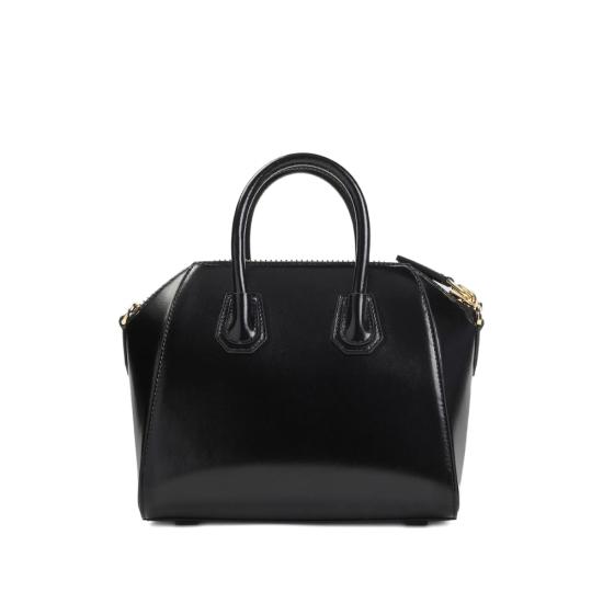 26SS 지방시 레더 미니 안티고나 토트백 BB5148B2AT 001 BLACK - GIVENCHY