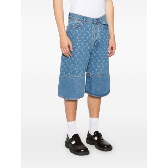 26SS 마린세르 데님 숏팬츠 USH004A CDEN0002 BL05 BLUE - MARINE SERRE